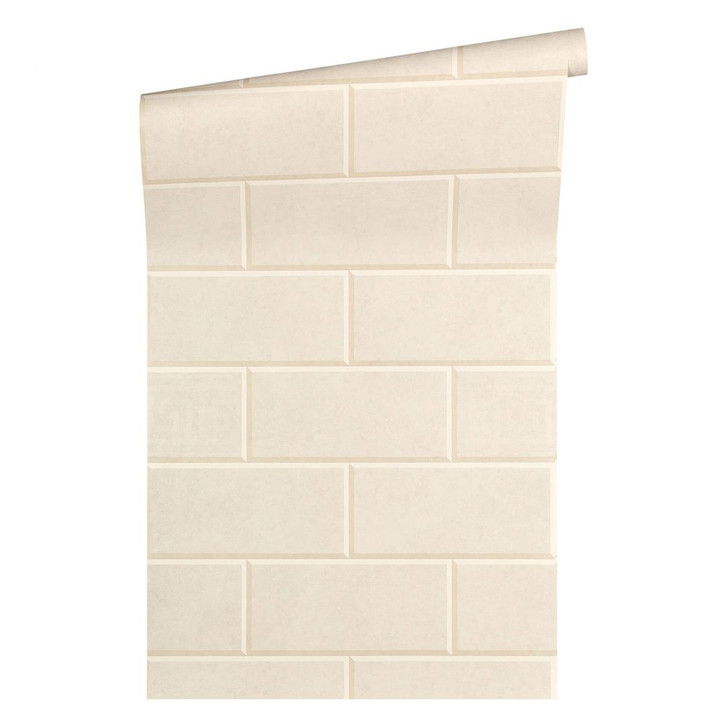 Versace wallpaper Tapete Via Gesù beige, creme - WA229268