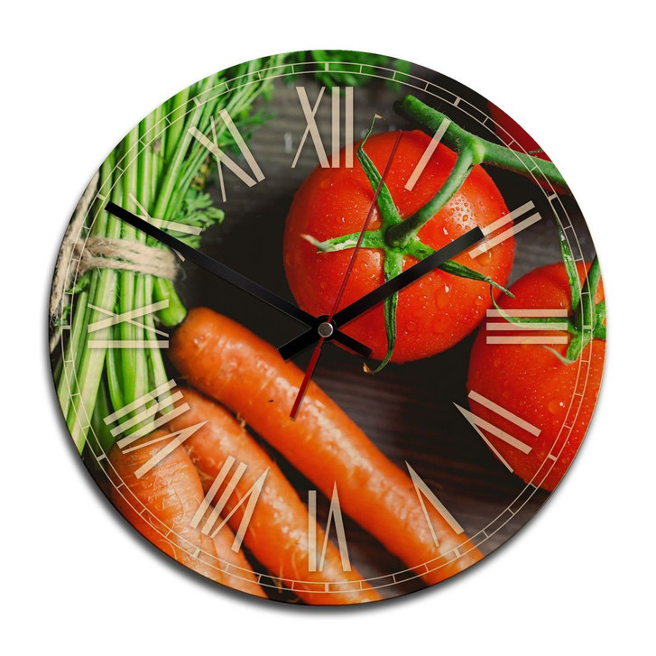 Holz-Wanduhr - Fresh Cooking - WA245269