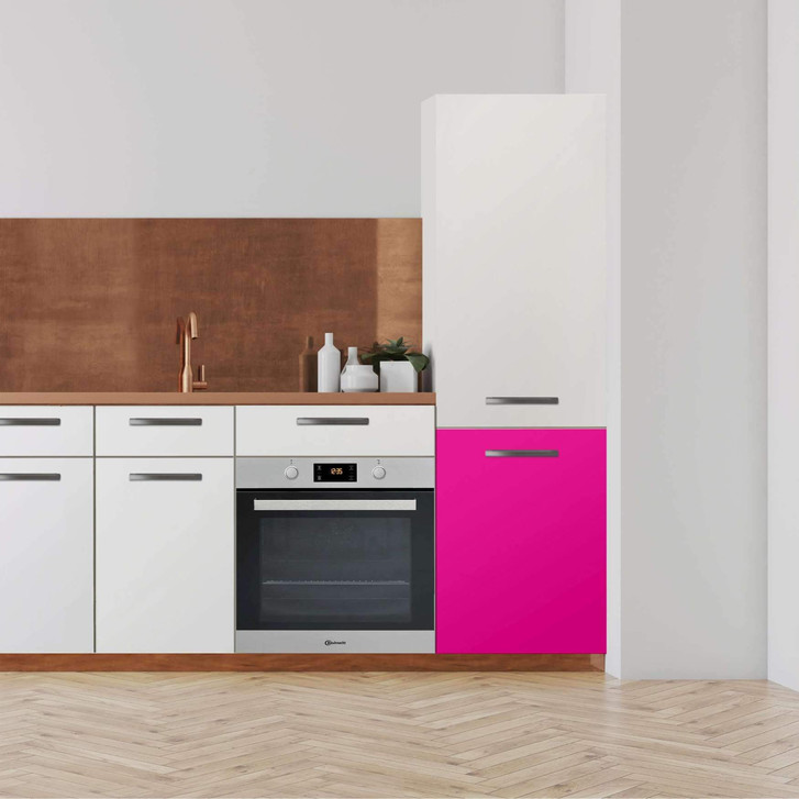 Klebefolie - Hochschrank (60x80cm) - Pink Dark - CR110783