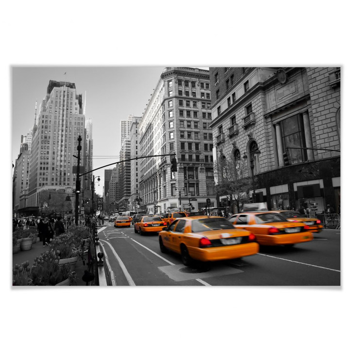 Poster Cabs in Manhattan - WA158756