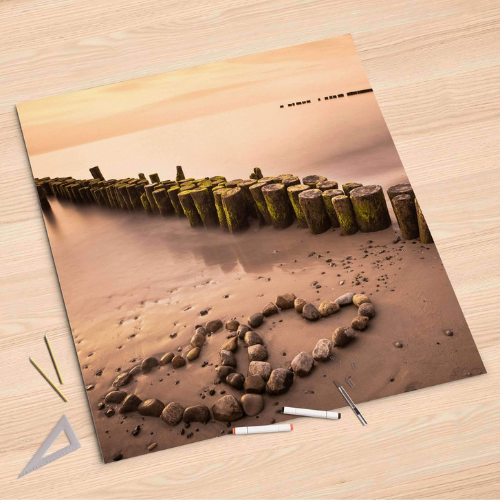 Folienbogen (90x90cm) - Beach Romance - CR107502