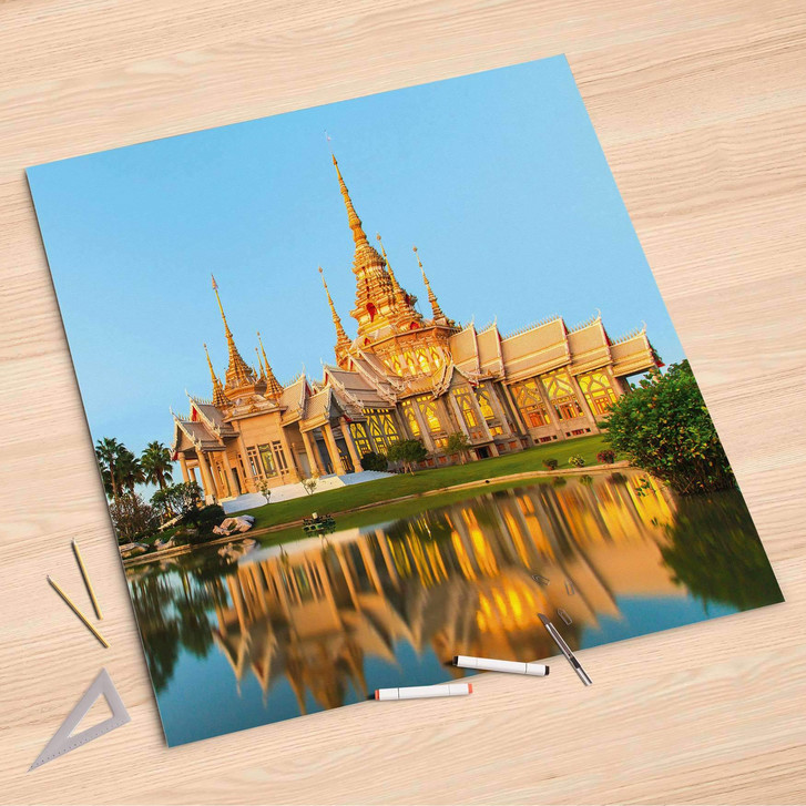 Folienbogen (90x90cm) - Thailand Temple - CR107695