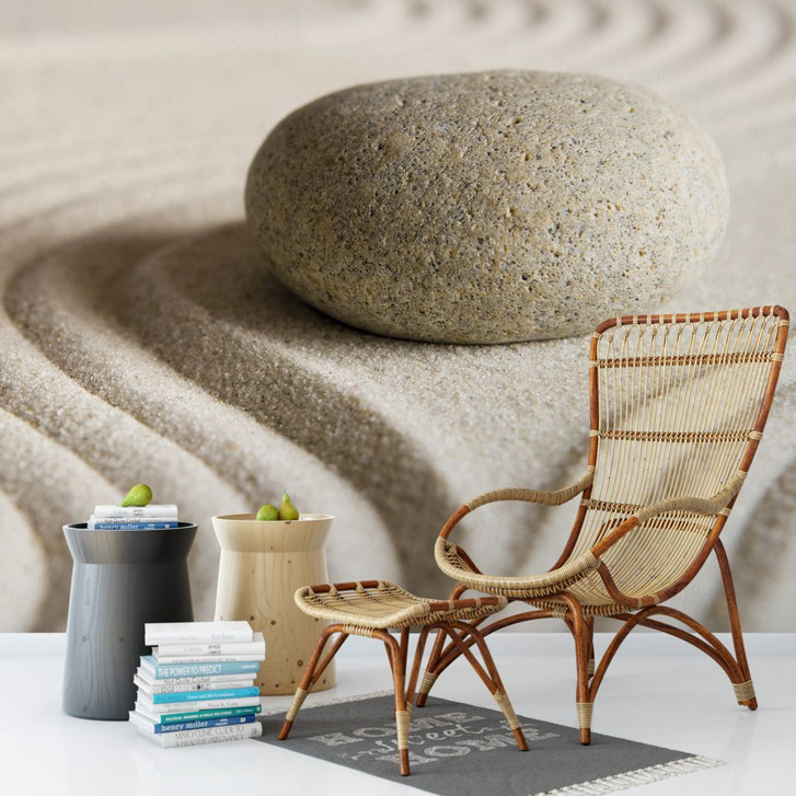 Fototapete Stone in Sand - 384x260cm - WA227622