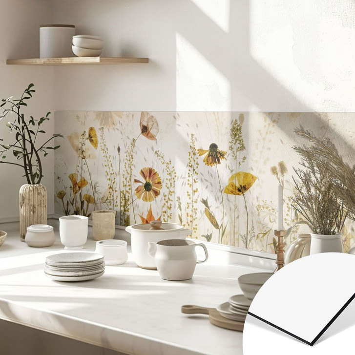 Küchenrückwand Wilde Wiesenblumen im Sonnenlicht - Talen - WA432655