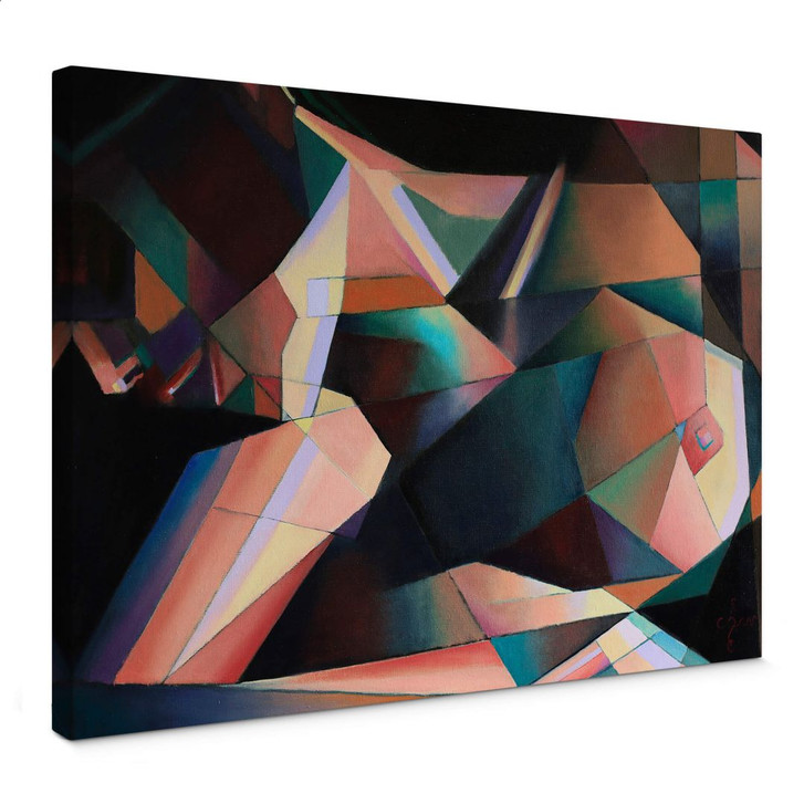 Leinwandbild Akkers - Hommage an Tamara de Lempicka - WA357615