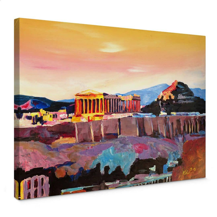 Leinwandbild Bleichner - Akropolis in Athen - WA358811
