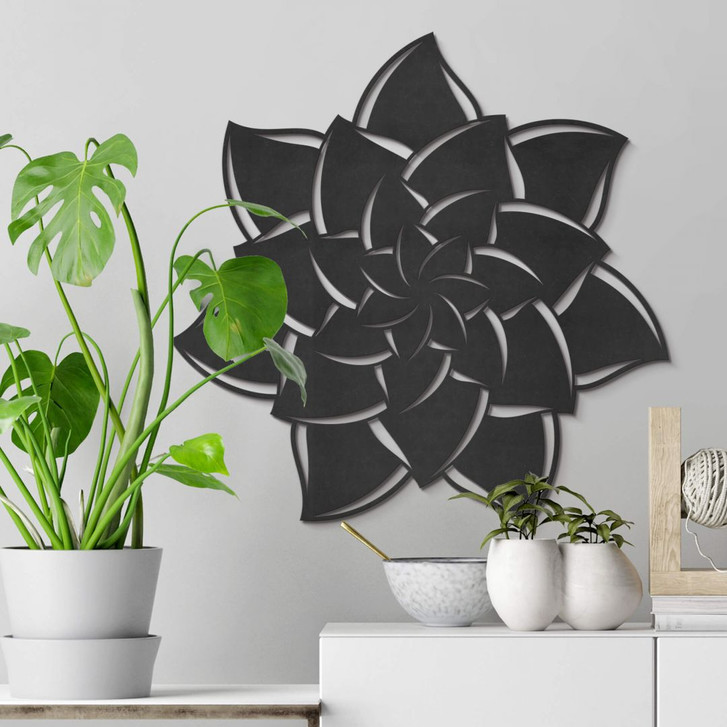 MDF - Holzdeko Mandala Blume 02 - WA292340