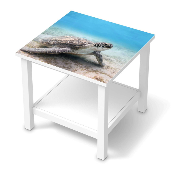 Möbel Klebefolie IKEA Hemnes Tisch 55x55cm - Green Sea Turtle - CR113559