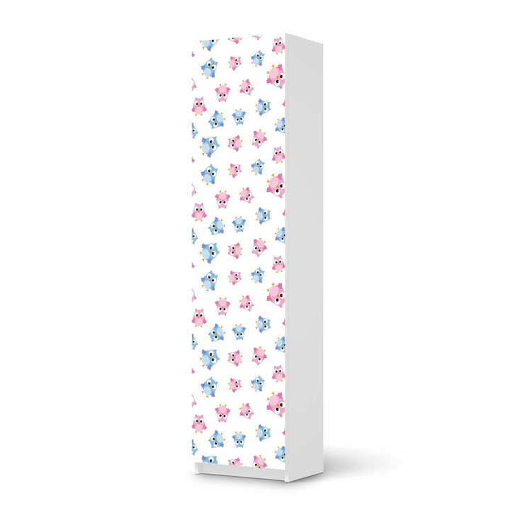 Möbelfolie IKEA Pax Schrank 201cm Höhe - 1 Tür - Eulenparty - CR116712