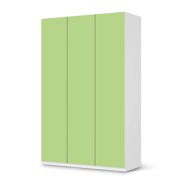 Möbelfolie IKEA Pax Schrank 236cm Höhe - 3 Türen - Hellgrün Light - CR118601