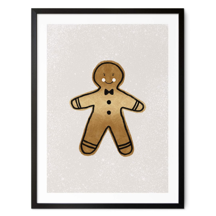 Poster Weihnachten - Lebkuchenmann - Orara Studio - WA408464
