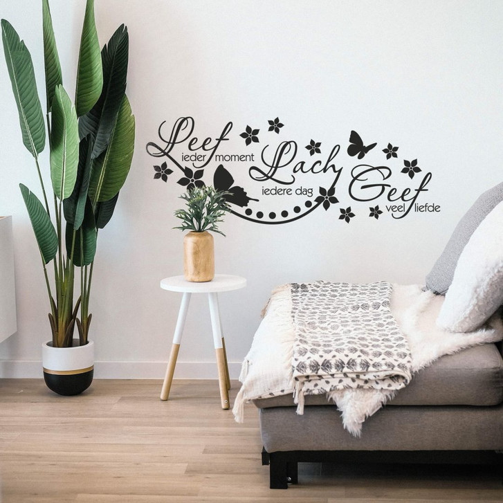Wandtattoo Leef ieder moment... - WA213900