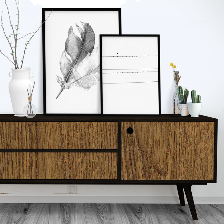 Dekofolie Robuste Eiche - selbstklebend - WA231298