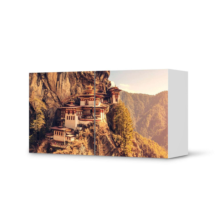 Folie IKEA Besta Regal 2 Türen (quer) - Bhutans Paradise - CR105323