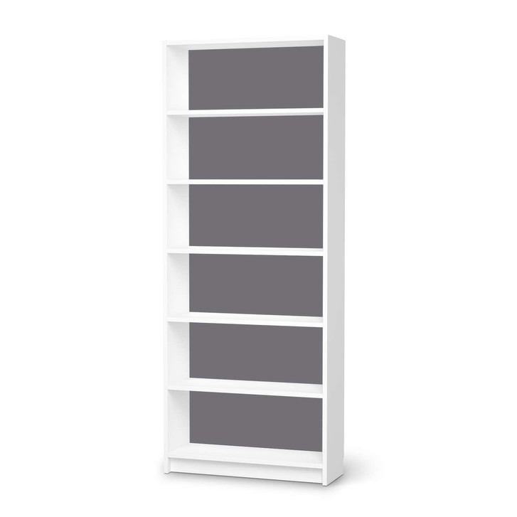 Klebefolie IKEA Billy Regal 6 Fächer - Grau Light - CR111030