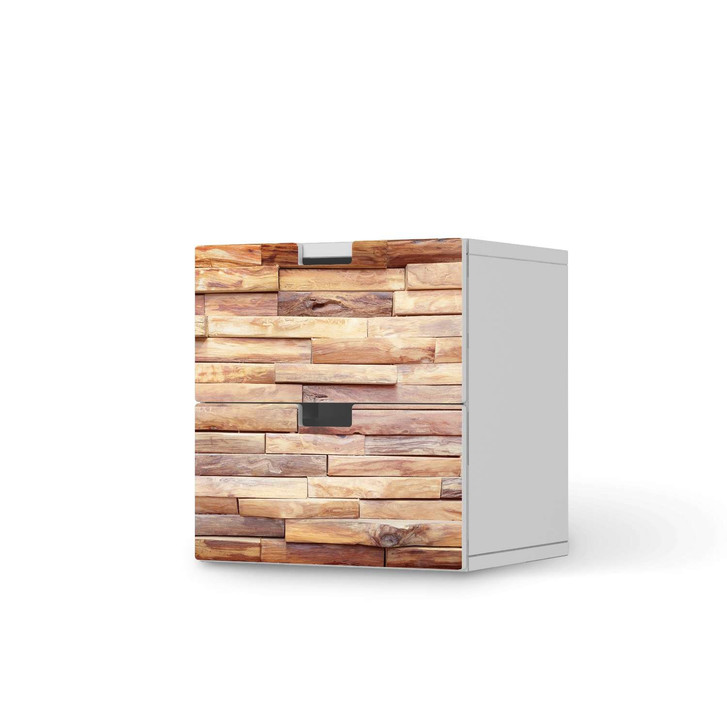 Klebefolie IKEA Stuva / Malad Kommode - 2 Schubladen - Artwood - CR110270