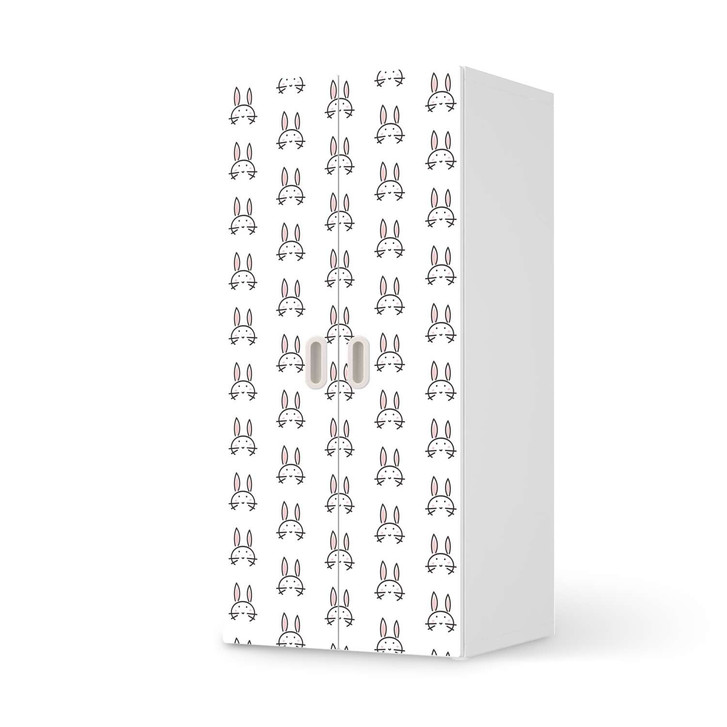 Möbelfolie IKEA Stuva / Fritids Schrank - 2 grosse Türen - Hoppel - CR117844