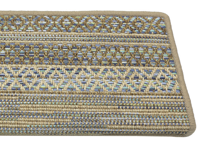 Nahla Stufenmatte Rechteckig Wunschmass in Beige - TS441846