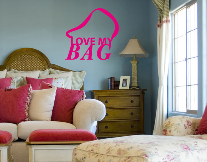Wandtattoo Love my Bag - TD16147
