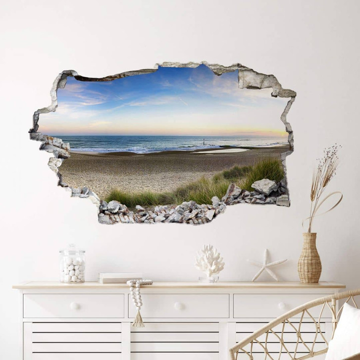 3D Wandtattoo Strandpanorama - WA100531