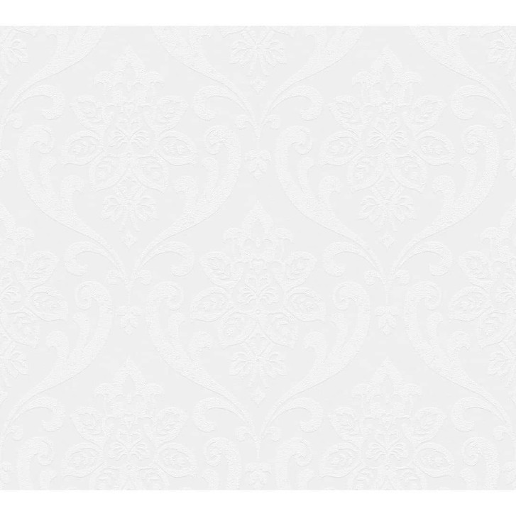 A.S. Création Vliestapete Meistervlies Barocktapete mit Ornamenten überstreichbar weiss - WA415297