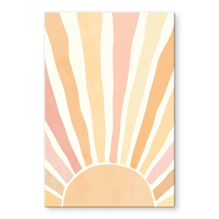 Acrylgasbild Boho Sonnenstrahlen - Manovski - WA479089