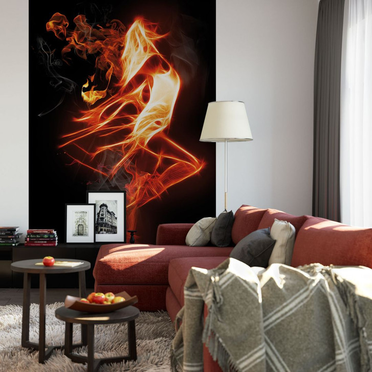 Fototapete Flammentänzer - 144x260cm - WA226472