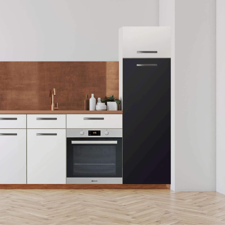 Klebefolie - Hochschrank (60x160cm) - Schwarz - CR110672