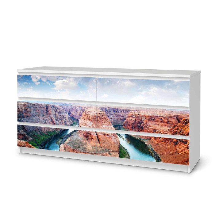Möbelfolie IKEA Malm Kommode 6 Schubladen (breit) - Grand Canyon - CR116572