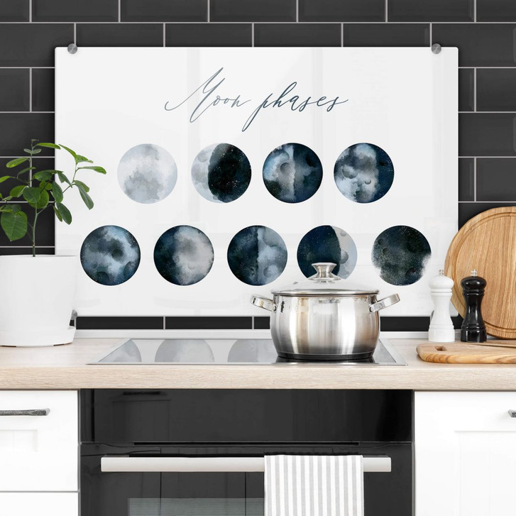 Spritzschutz Moon Phases - WA307669