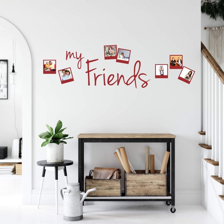 Wandtattoo My Friends mit Platz für Fotos - WA216121