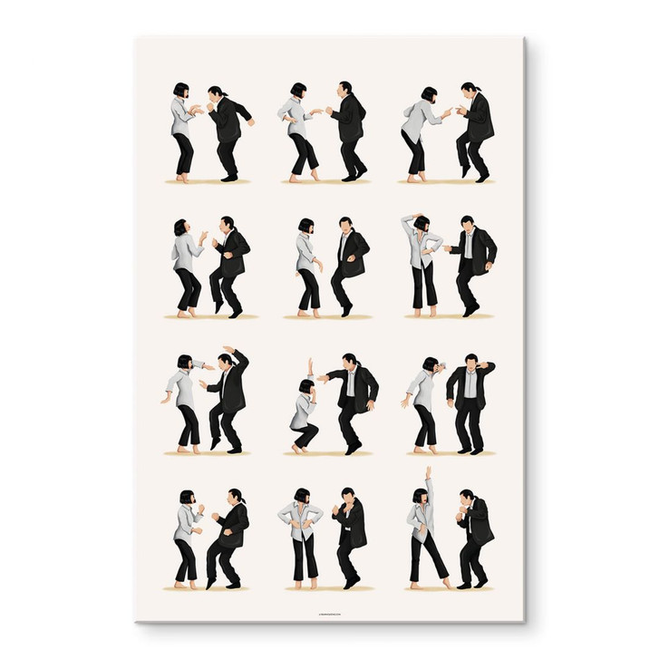 Acrylglasbild Tohmé - Kulttanz aus Pulp Fiction - WA330279