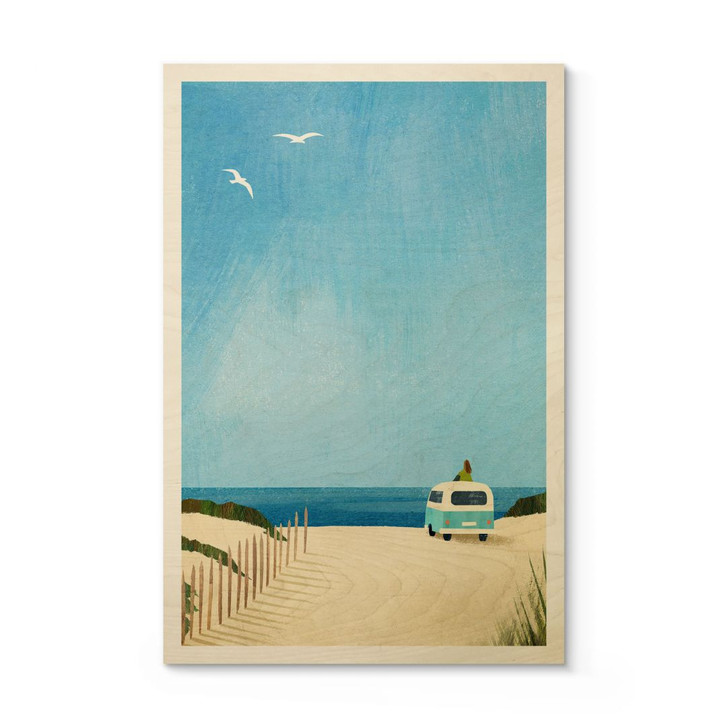 Holzbild Van Life - Urlaub am Meer - Rivers - WA401831