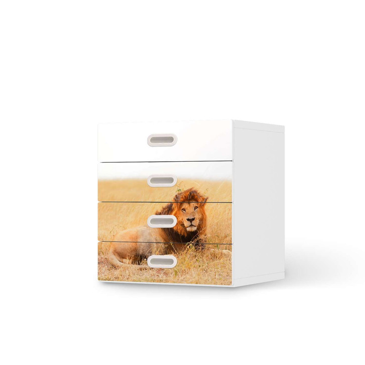 Klebefolie IKEA Stuva / Fritids Kommode - 4 Schubladen - Lion King - CR112017