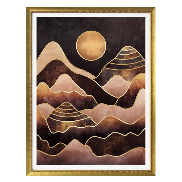 Poster Fredriksson - Sonnenuntergang - WA257696