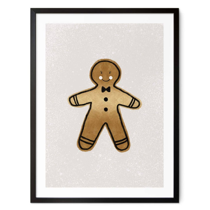 Poster Weihnachten - Lebkuchenmann - Orara Studio - WA408465