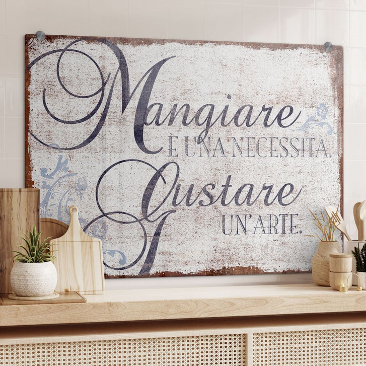 Spritzschutz - Mangiare è una necessità - WA240809