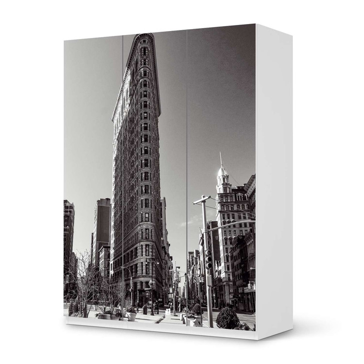 Folie IKEA Pax Schrank 201cm Höhe - 3 Türen - Manhattan - CR105785