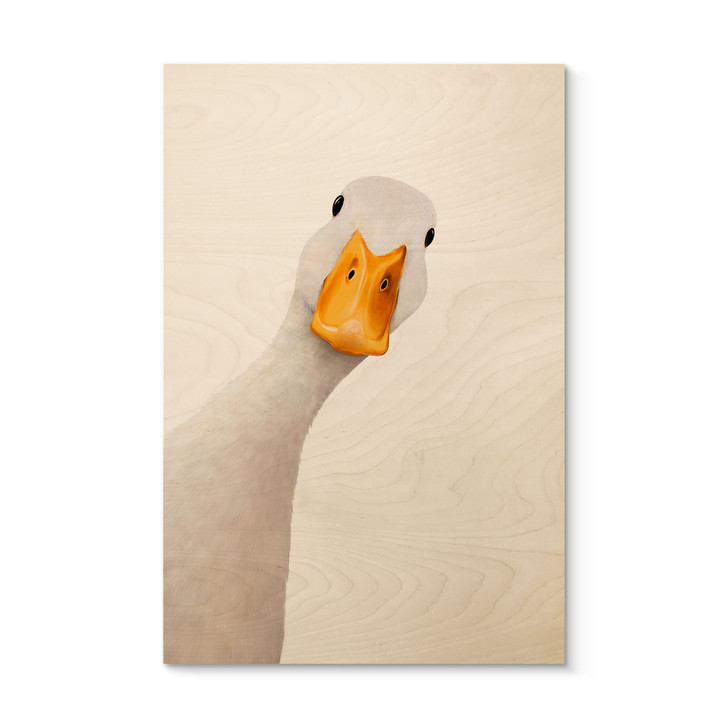 Holzbild Neugierige Gans - Korenkova - WA515206