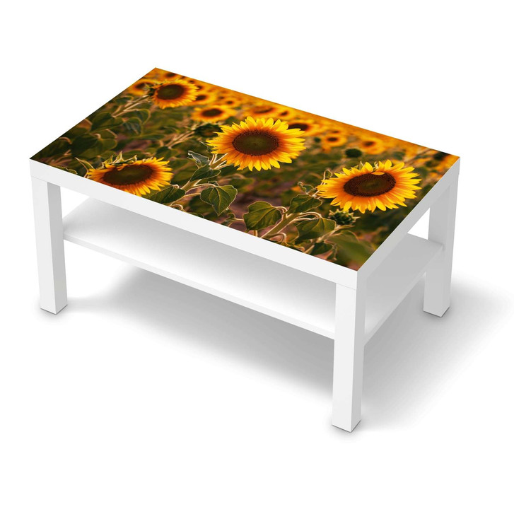 Möbelfolie IKEA Lack Tisch 90x55cm - Sunflowers - CR116057