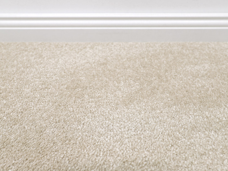 Riga Velours Teppichboden Meterware in Beige - TS547561