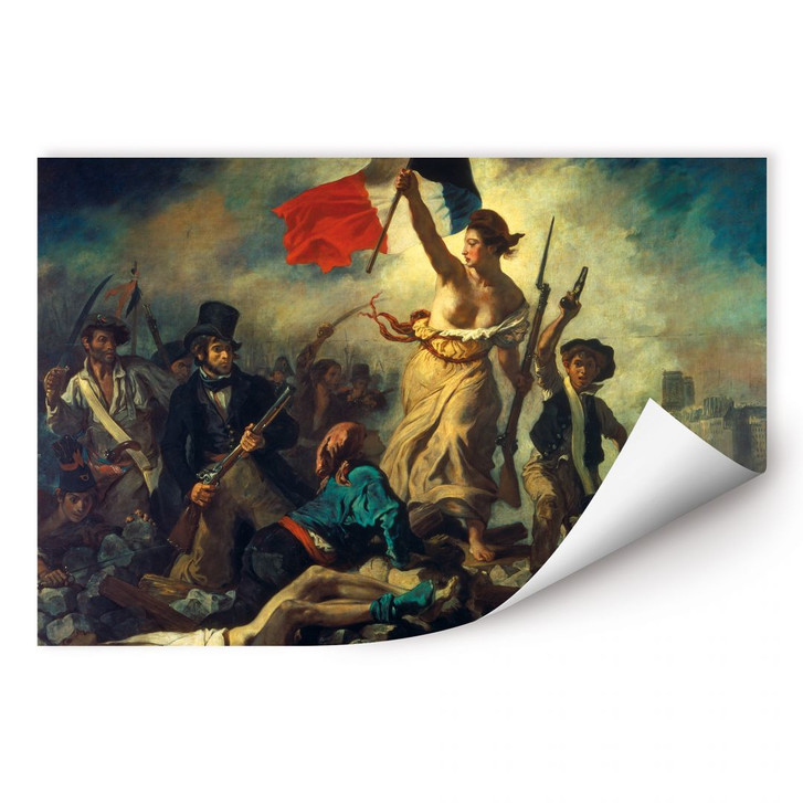Wallprint Delacroix - Die Freiheit führt das Volk - WA183079