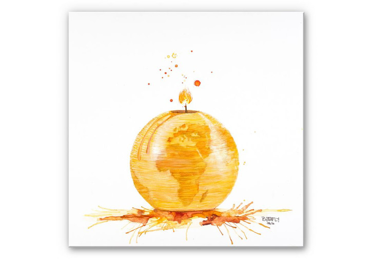 Wandbild Buttafly - Time - WA191822