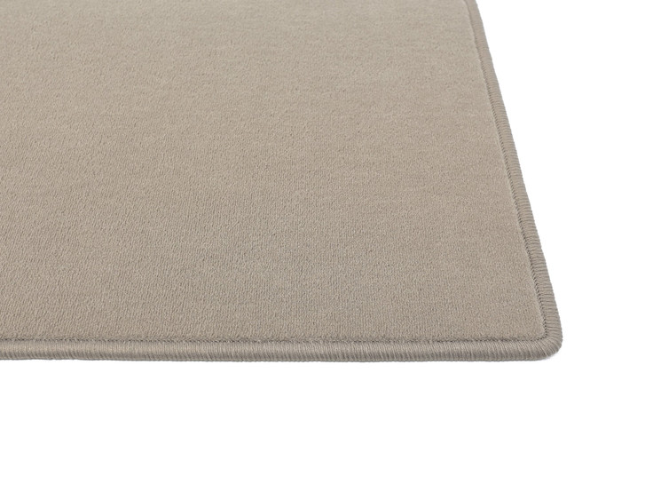 Bijou Uni Kurzflorteppich nach Mass in Taupe - TS515464