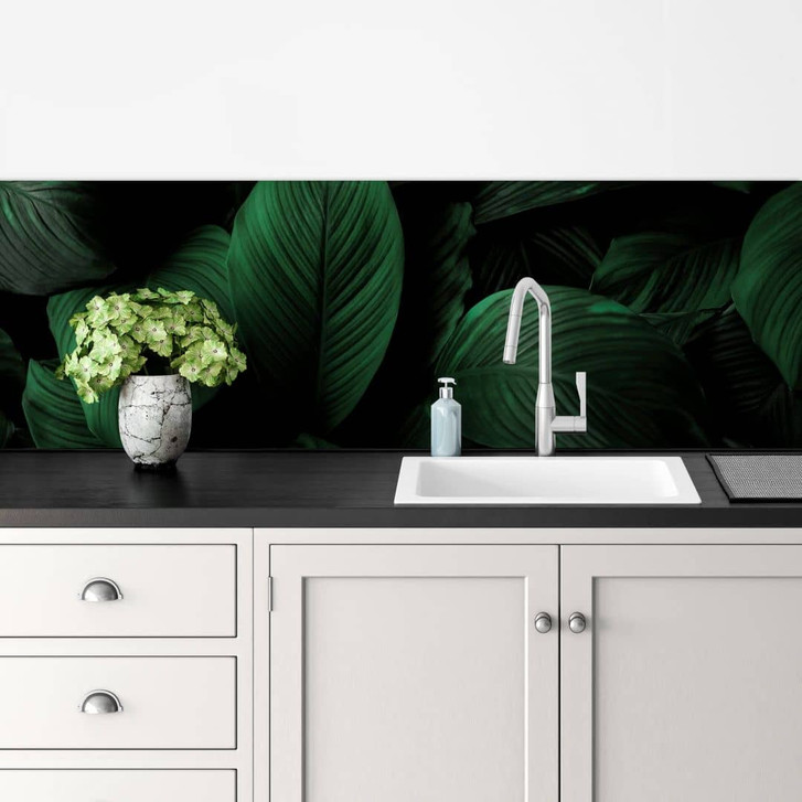 Küchenrückwand Tropische Lilienblätter - WA316476