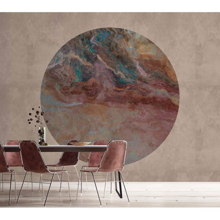 Livingwalls Fototapete Walls by Patel 3 Jupiter 2 beige, rosa, gelb, lila, grün - WA327935