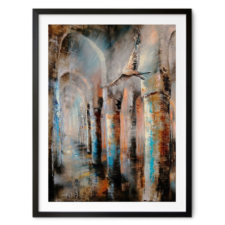 Poster Flug durch die Arkaden - Schmucker - WA509041