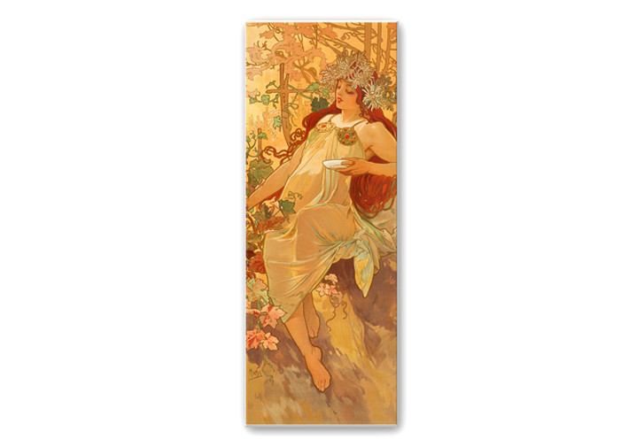 Wandbild Mucha - Jahreszeiten: Der Herbst - WA194629