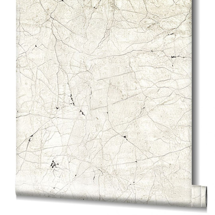 Fototapete Greige Steinoptik für Wohnzimmer Schlafzimmer 2.70 x 2.12 cm - WA448687