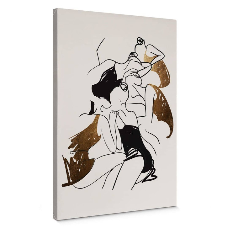 Leinwandbild Kubistika - Ballerinas - WA367181